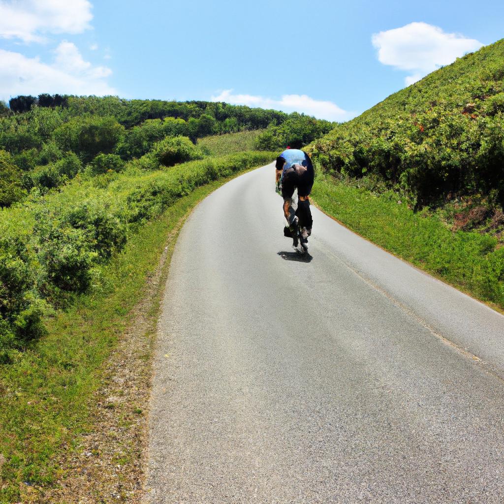 Hill Climbing Strategies: Sports Cycling Training Tips